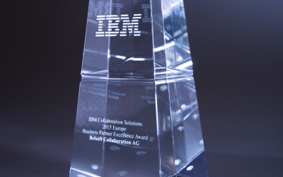 Belsoft Collaboration AG mit IBM Business Partner Excellence Award ausgezeichnet