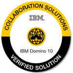 ibm notes and domino v10 verfied solution badge