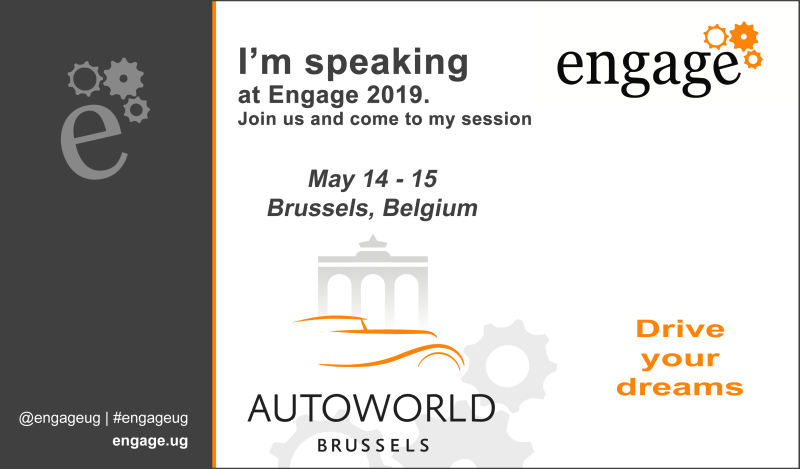 Engage Speaker Banner