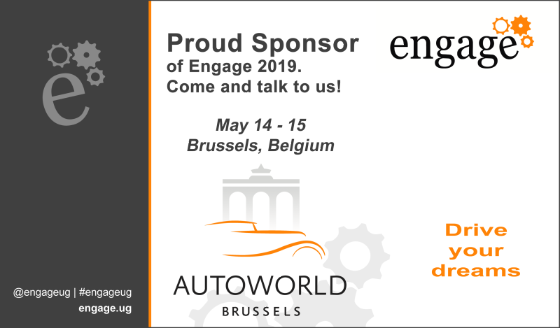 Engage – We are proud sponsors